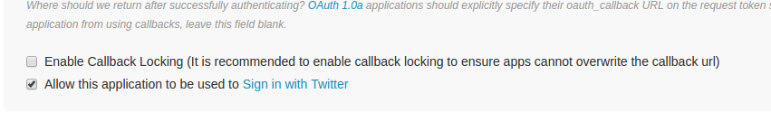 callbacklocking